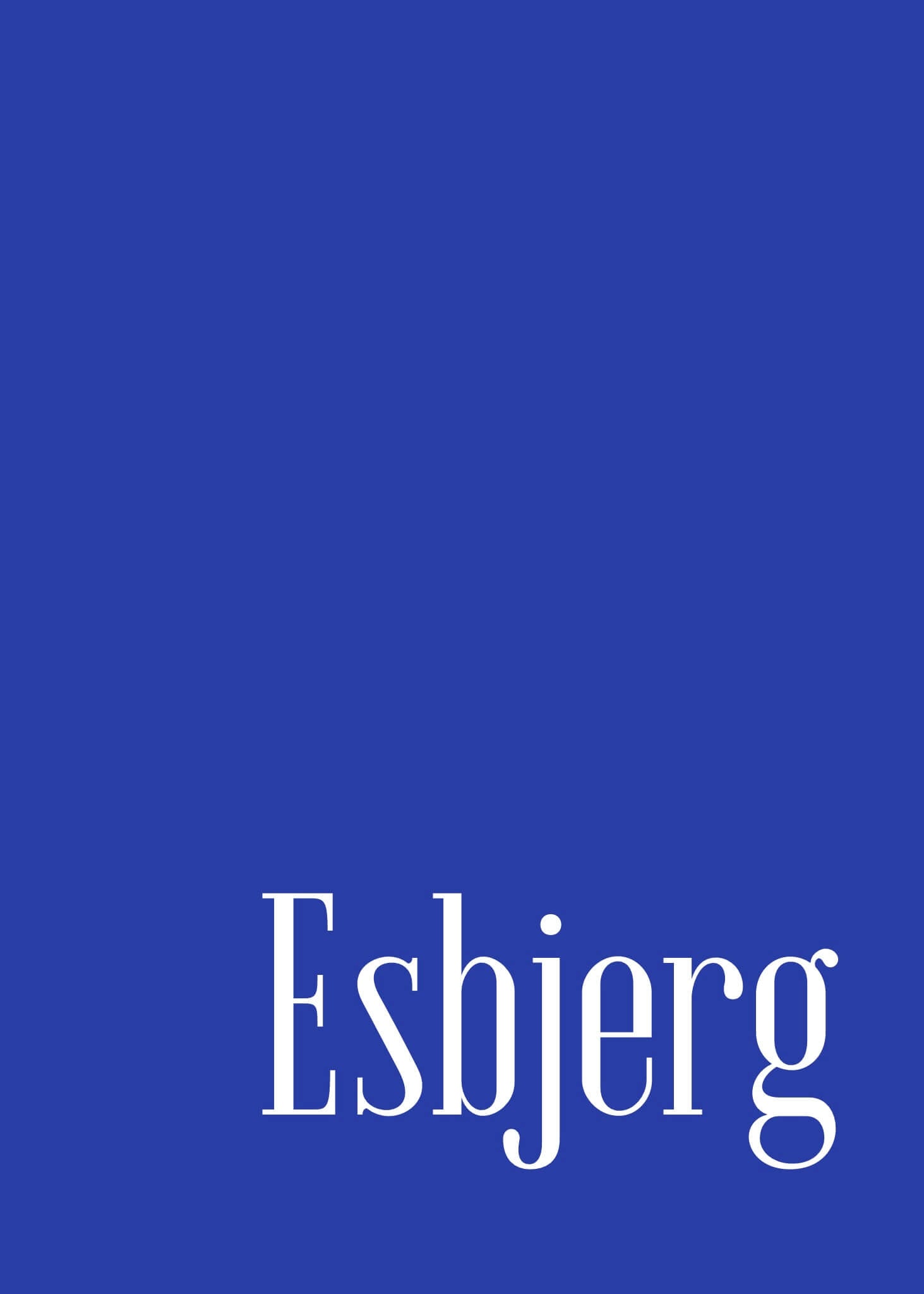 Esbjerg byplakat