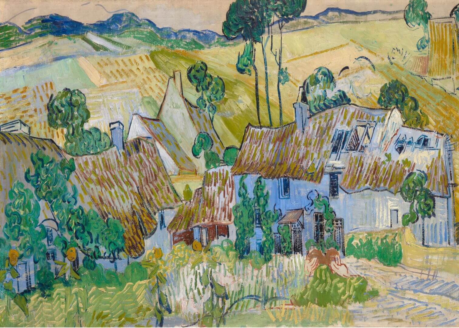 Farms near Auvers (1890)