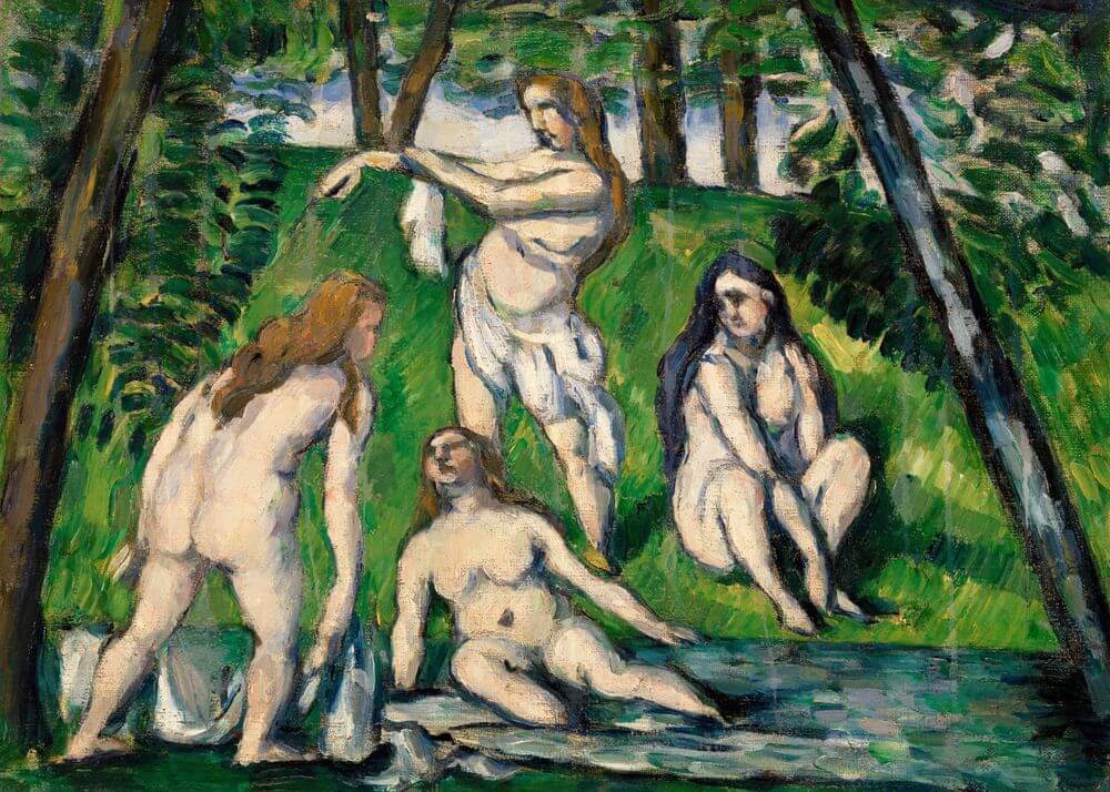 Four Bathers (Quatre baigneuses) (ca. 1876â1877)