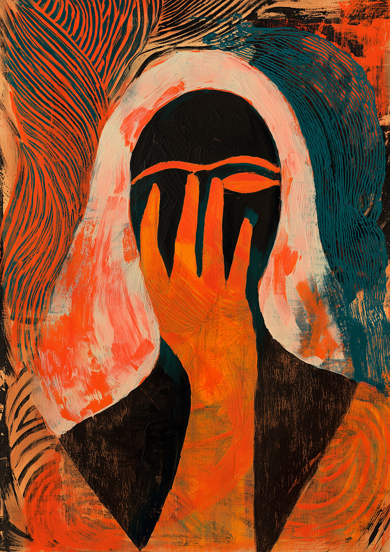 Grieving Old Lady