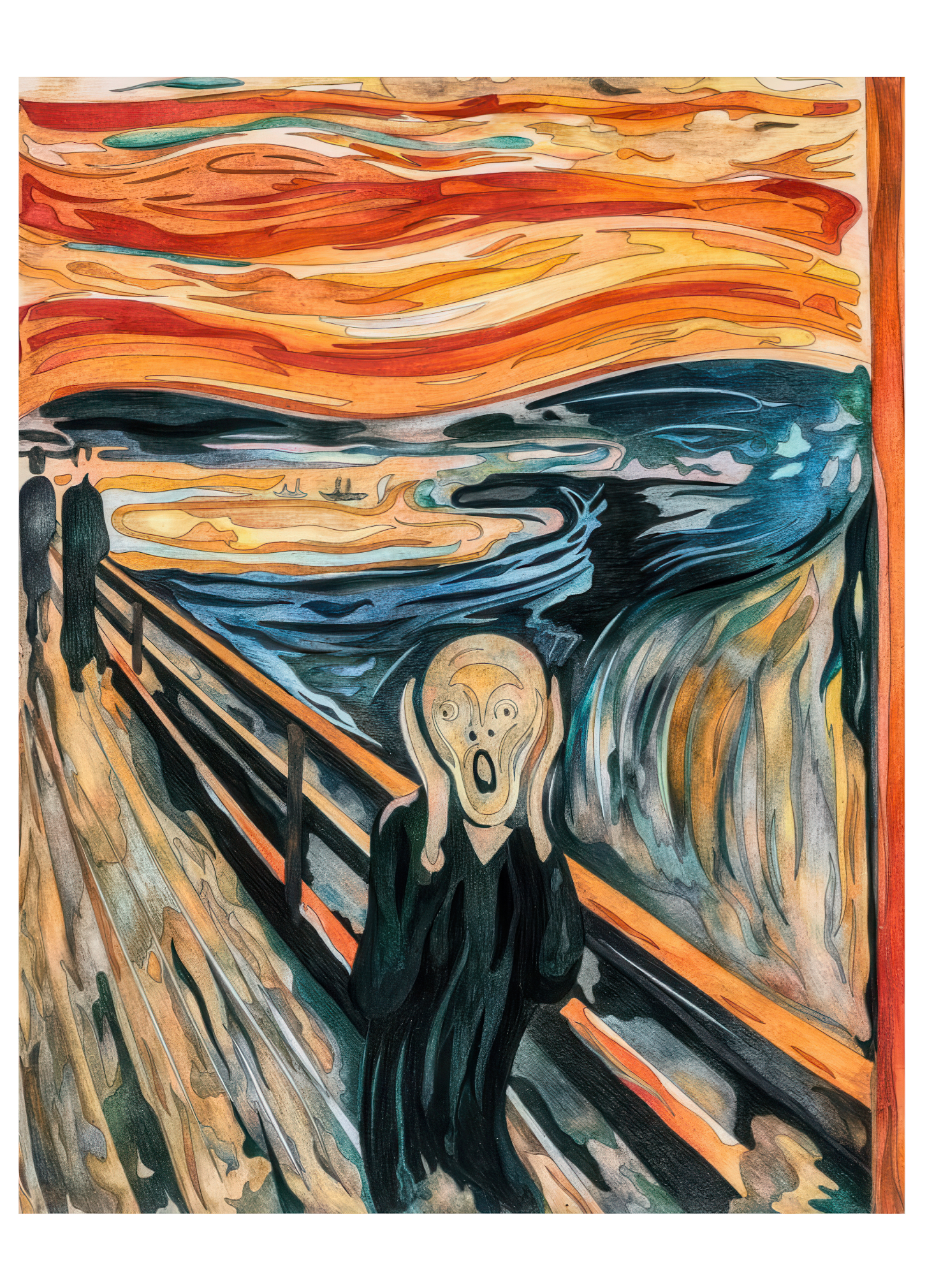 Skriget af Edvard Munch