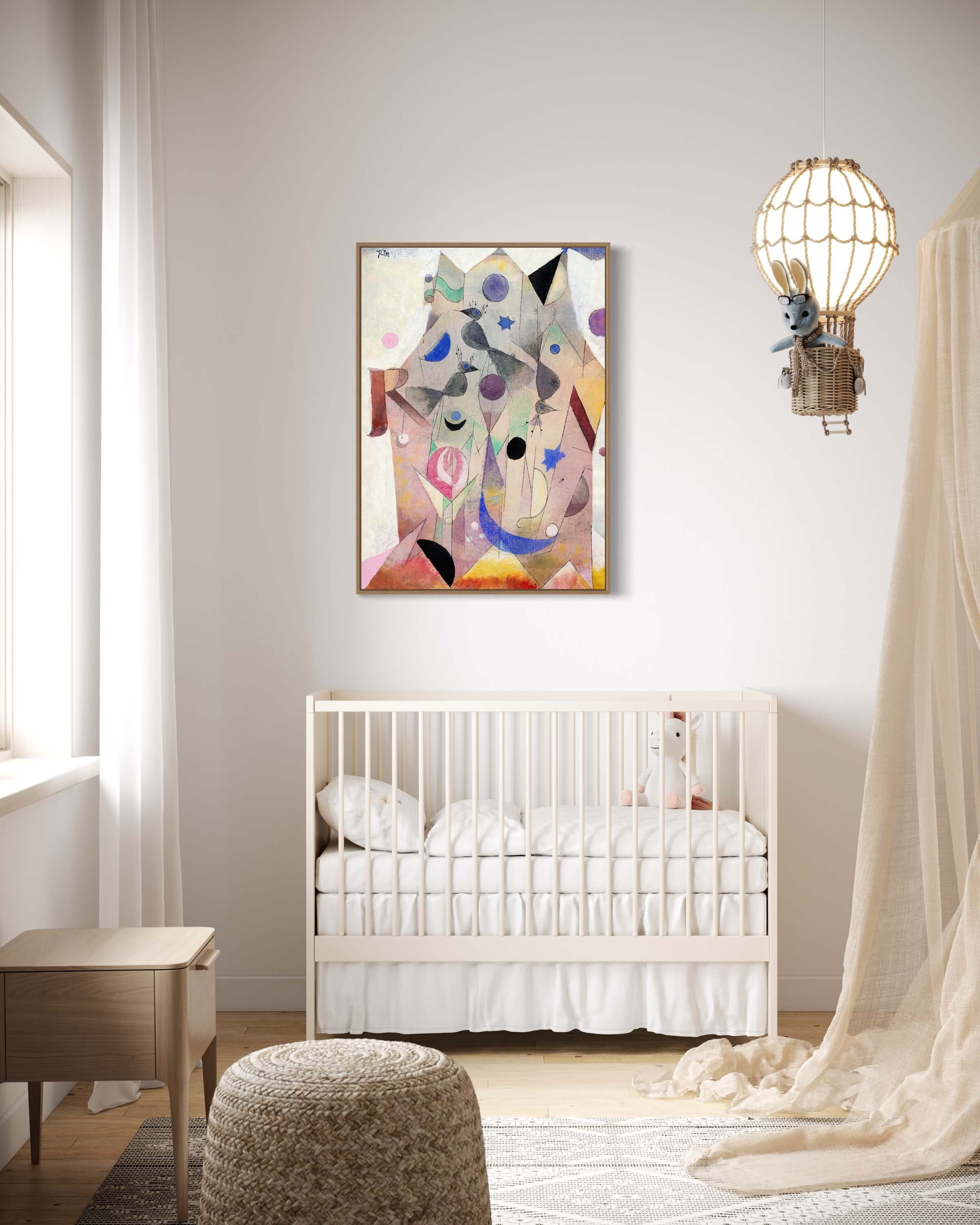 Abstrakt Harmoni Billedvæg