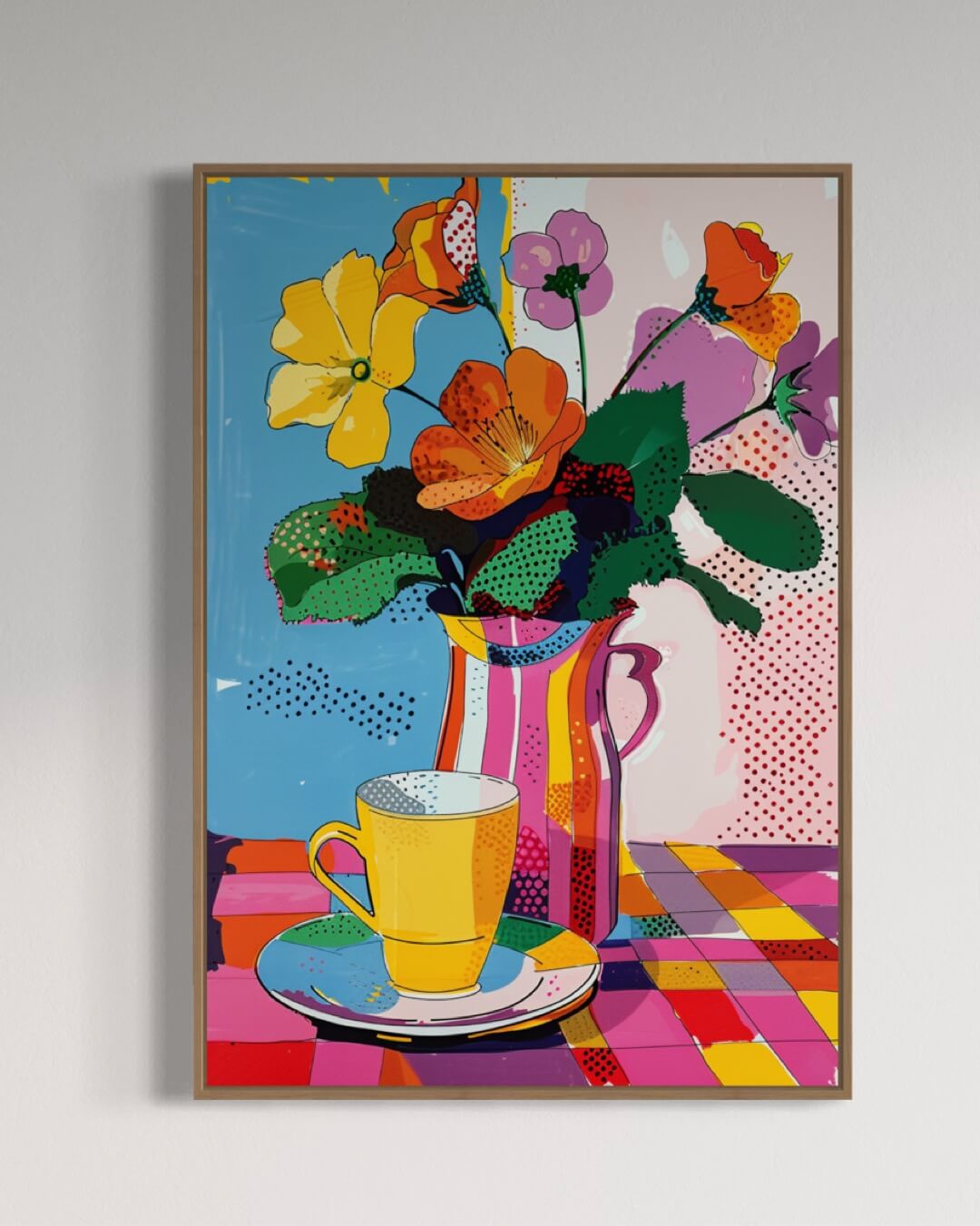 Vase popart