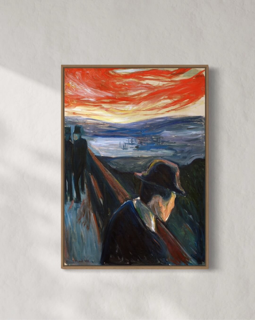 Sick Mood at Sunset Despair - Edvard Munch