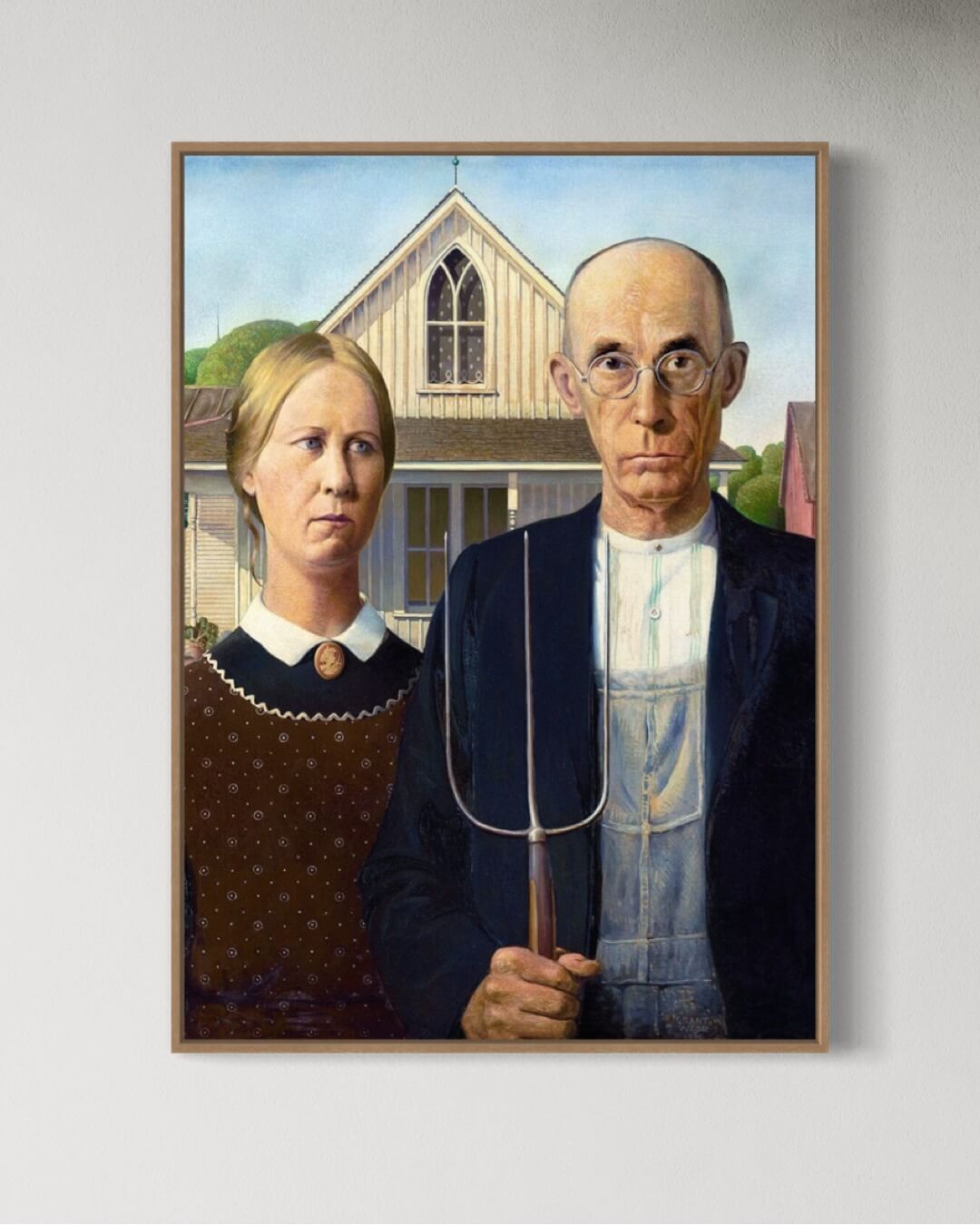 Grant Wood's American Gothic