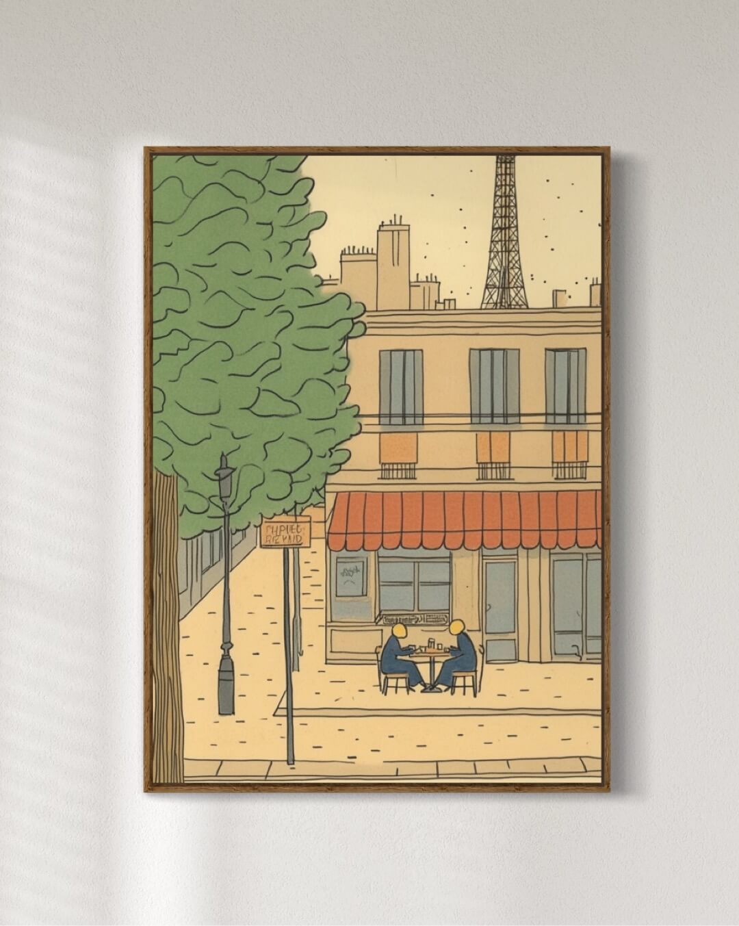 Parisisk café