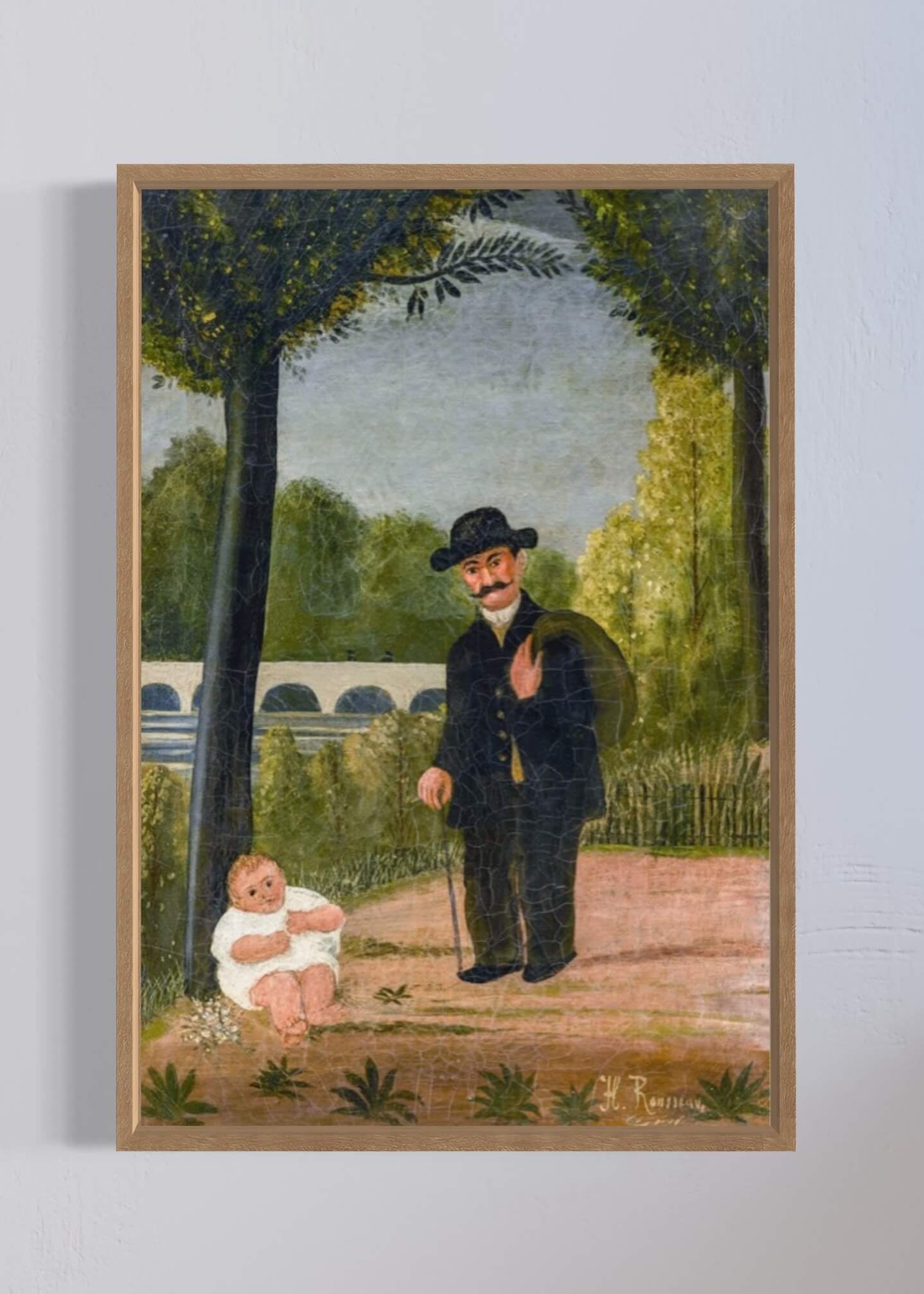 Stroller and Child