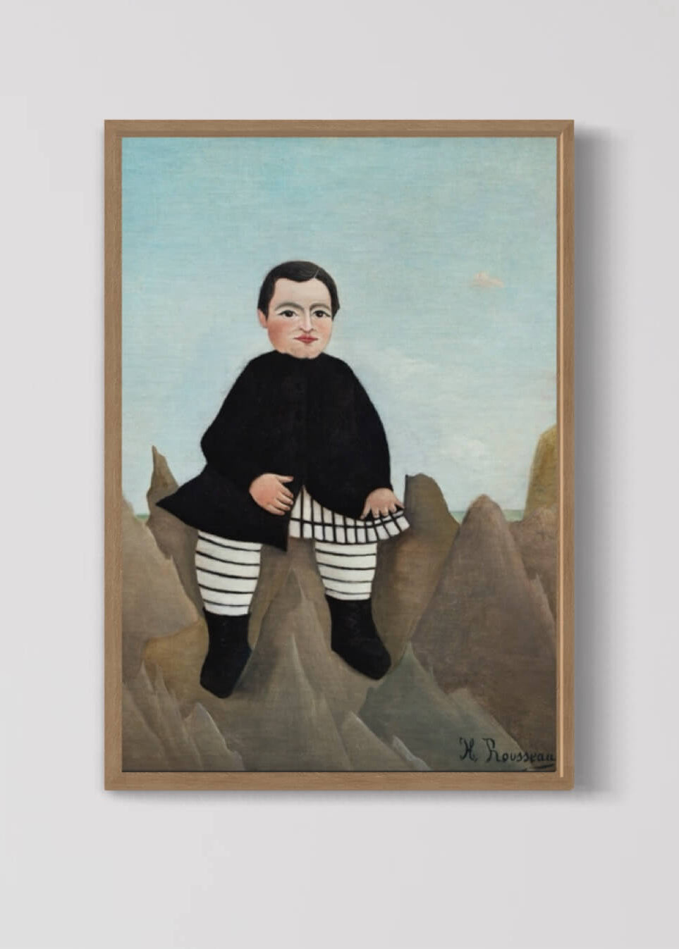 Boy on the Rocks