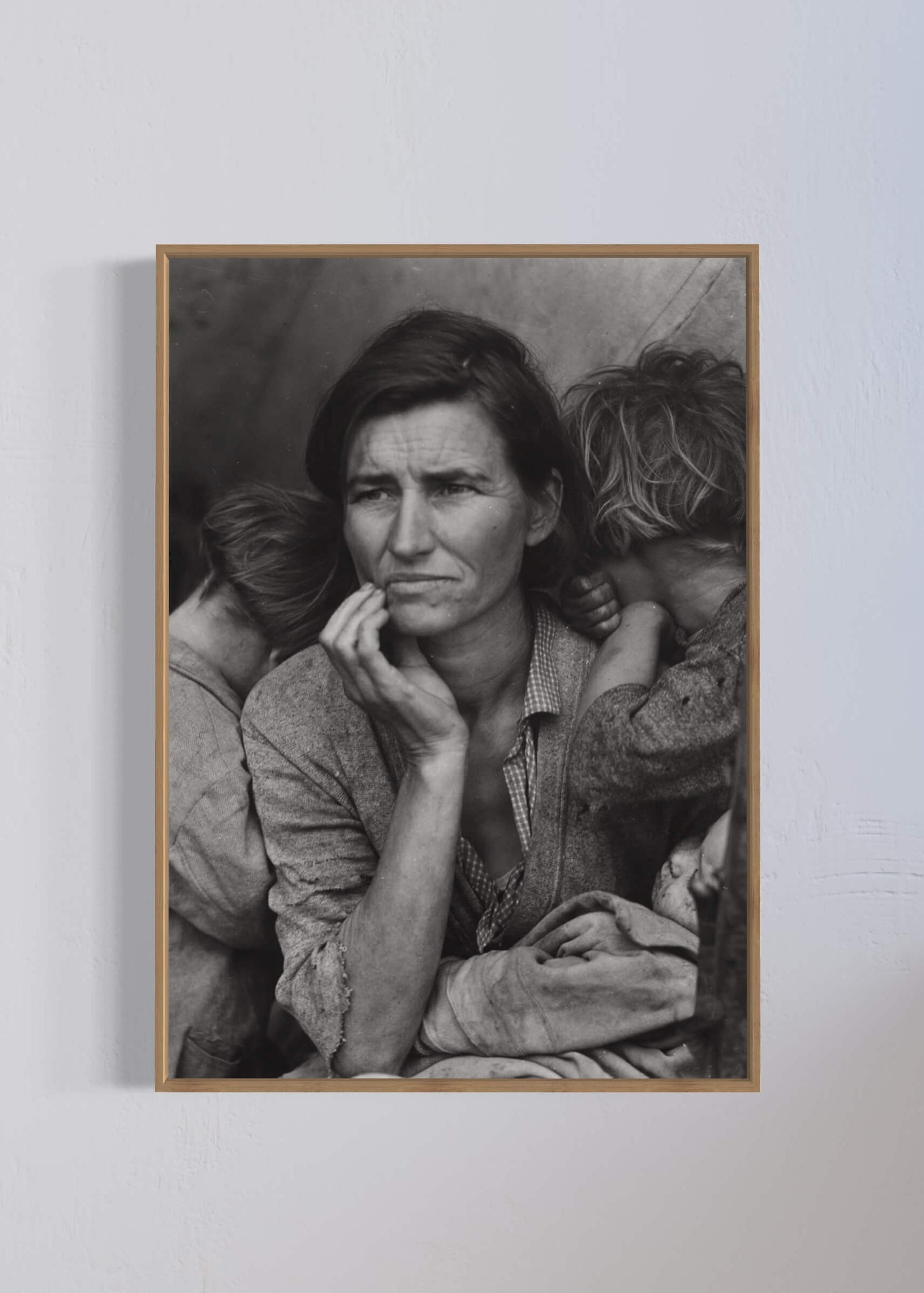 Woman with kids