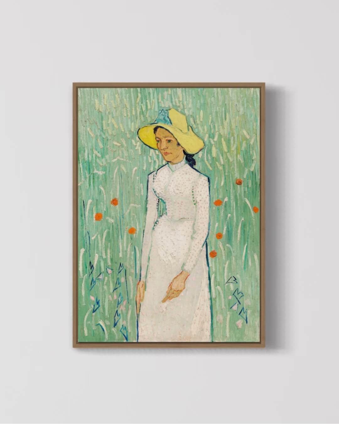 Girl in White (1890) by Vincent Van Gogh.