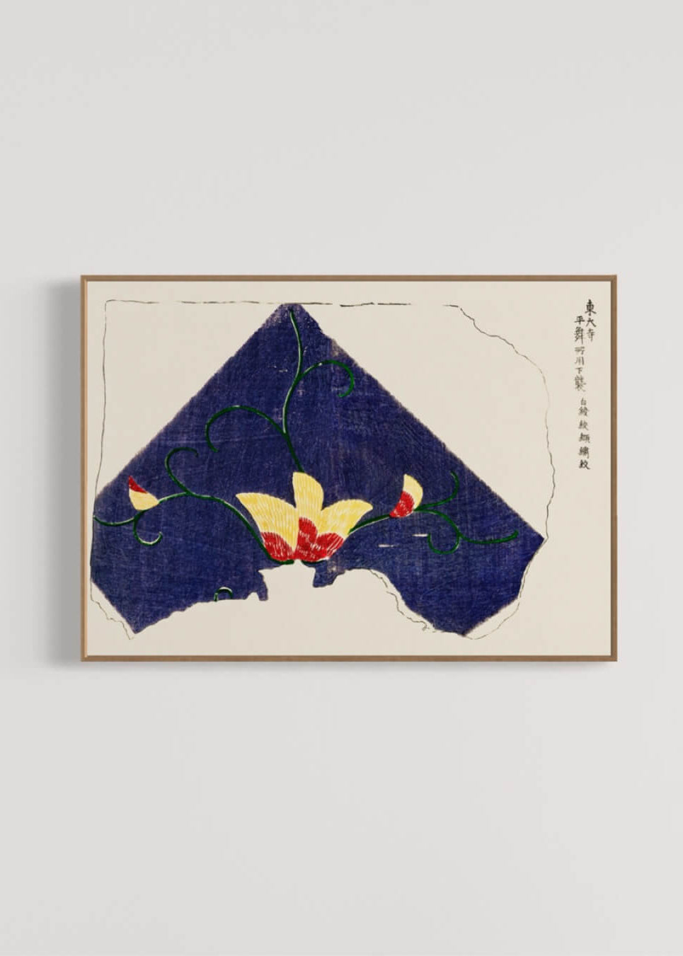 Japansk mønster med blomst