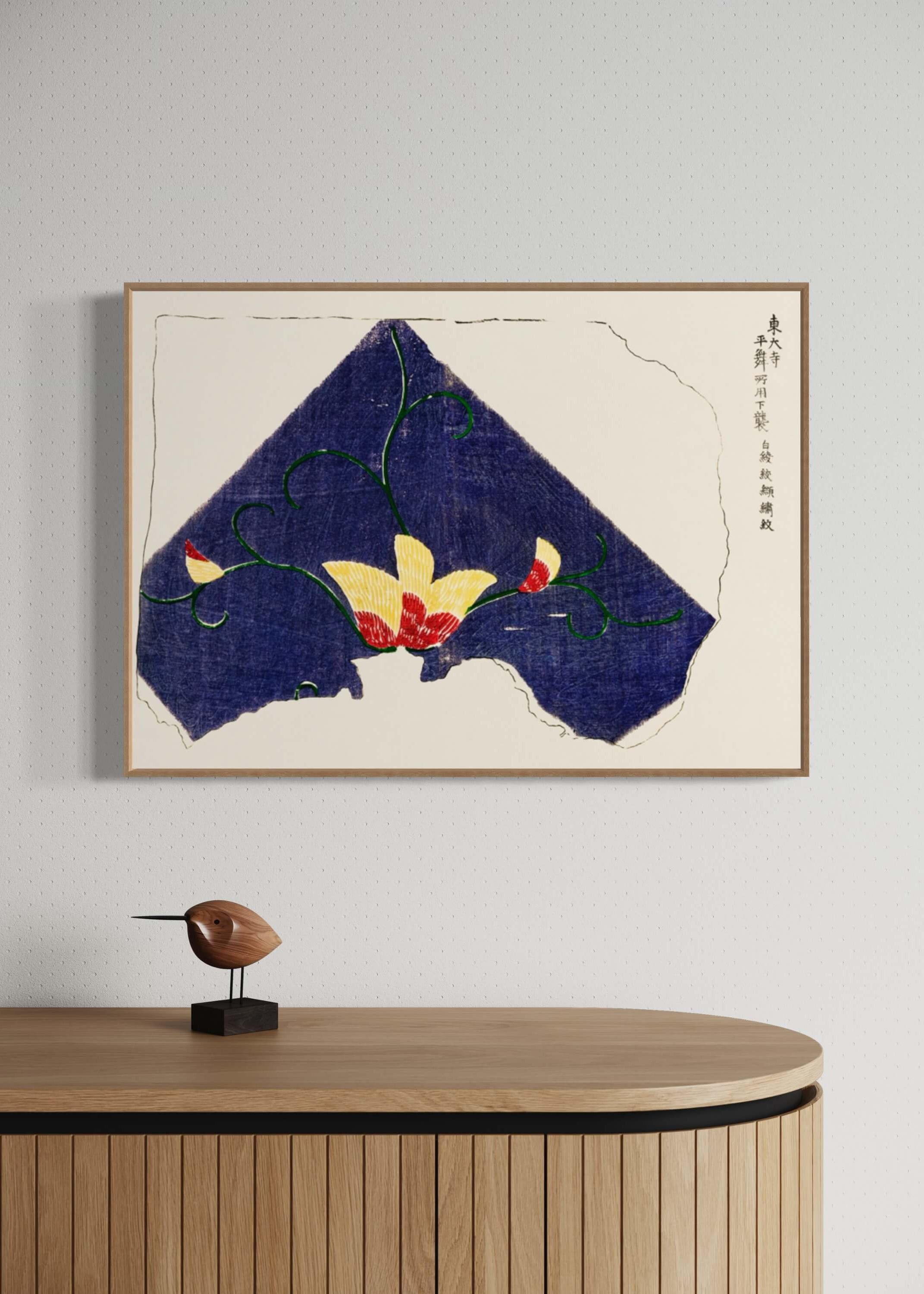 Japansk mønster med blomst