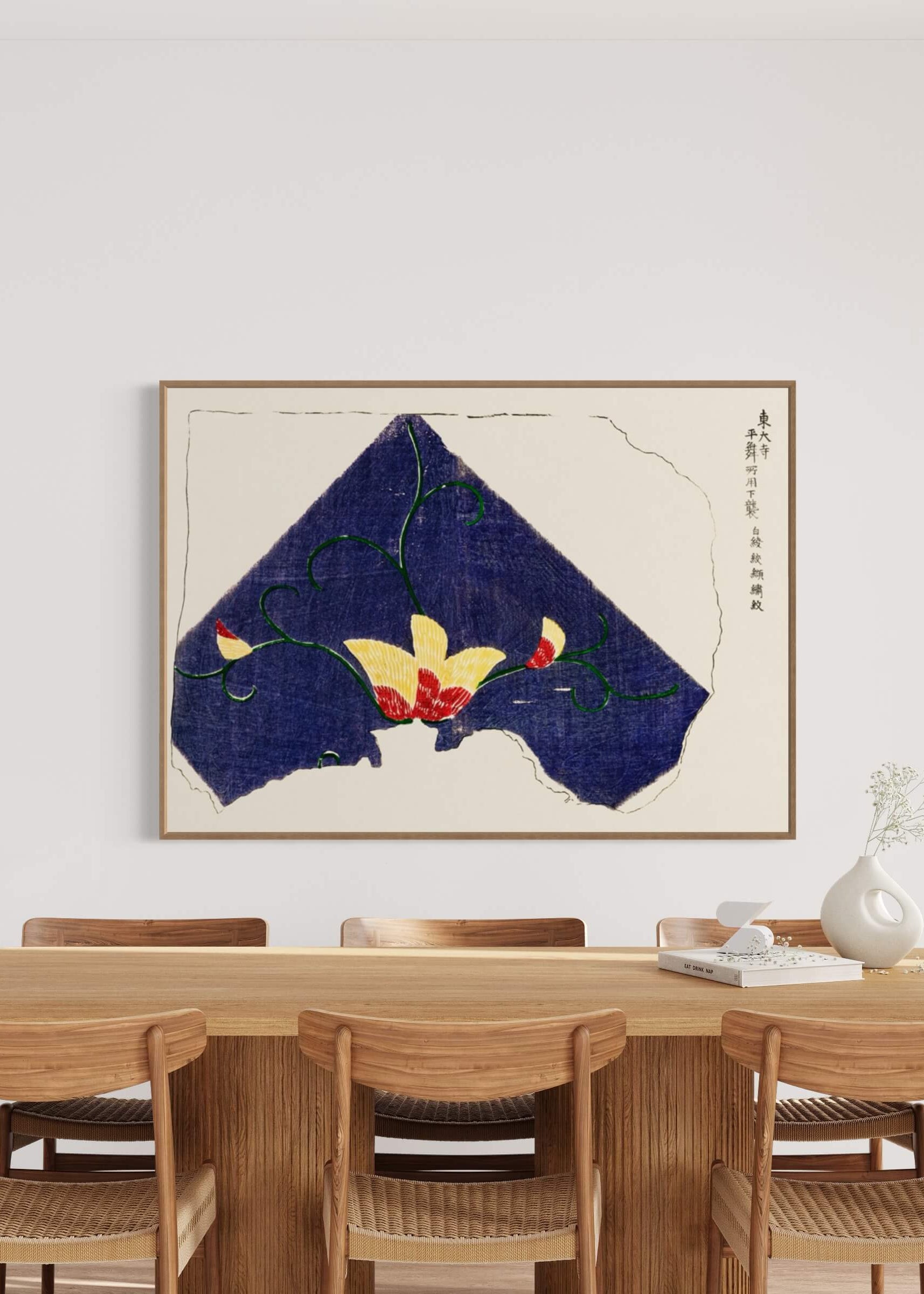 Japansk mønster med blomst