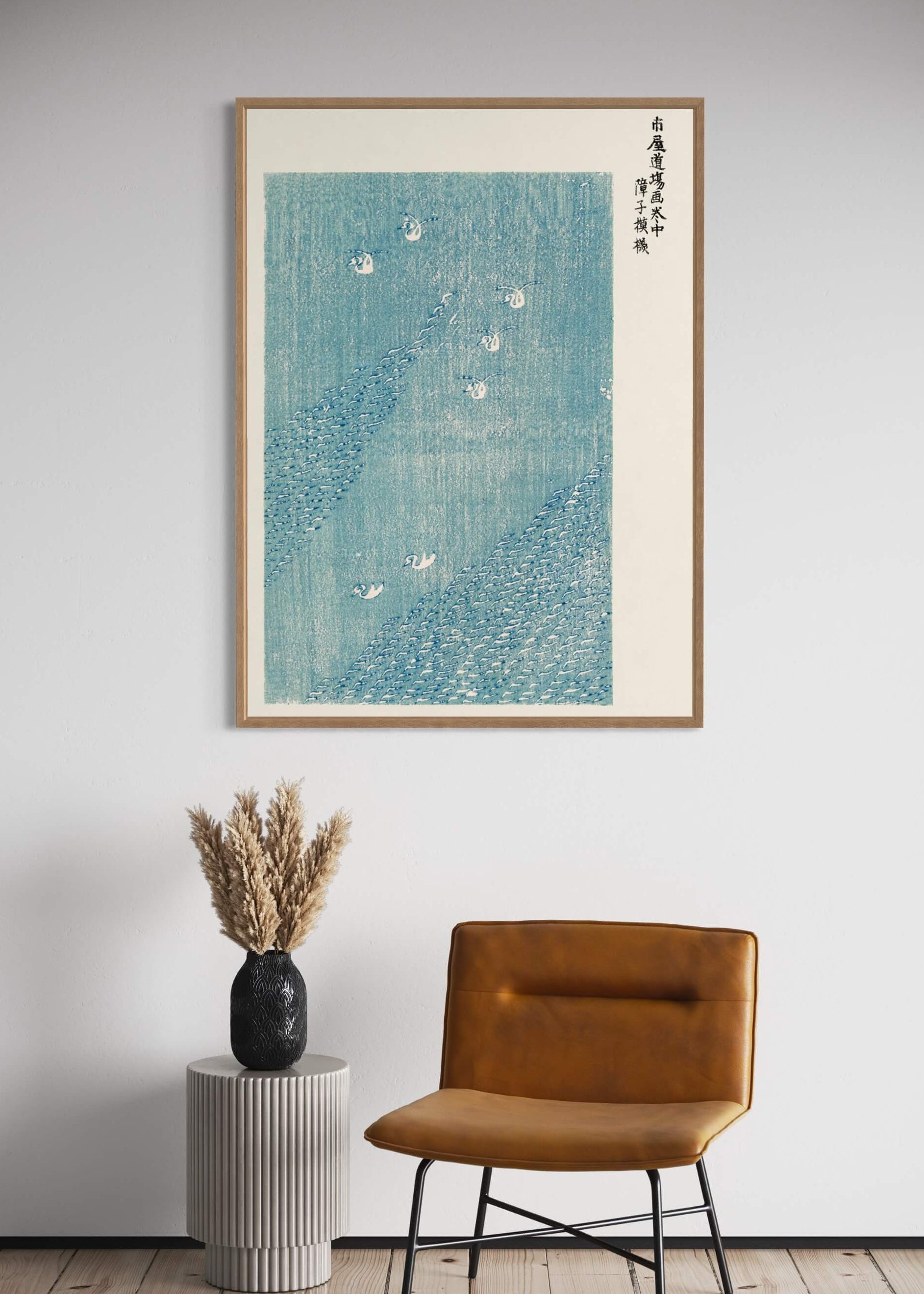 Japansk vintage original woodblock