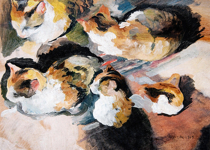 Katzenstudien (Study of a Cat) (1909)