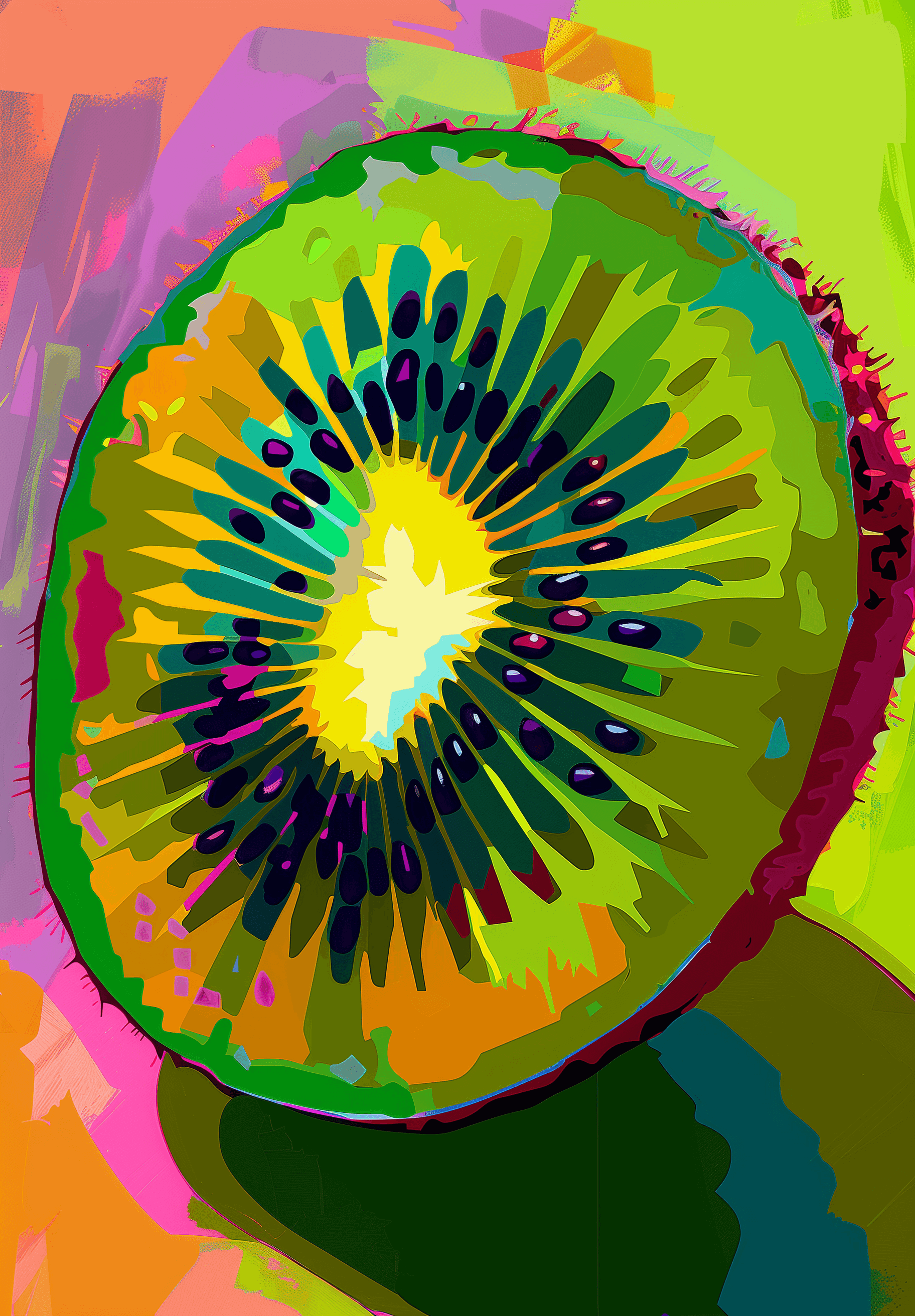 Kiwi popart