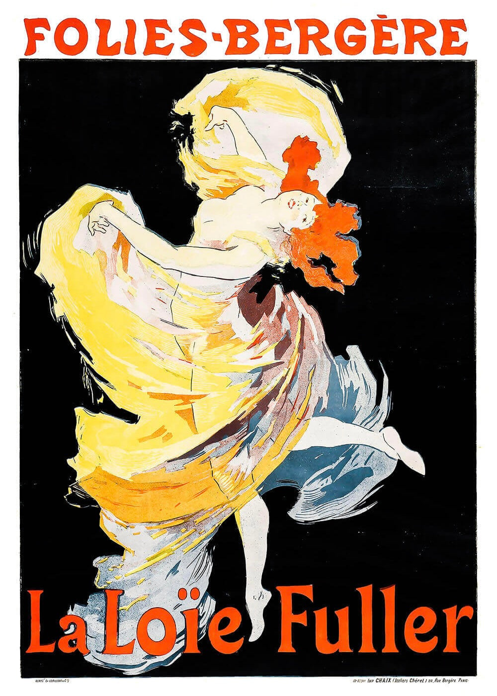 La Loie Fuller - plakat fra Friends