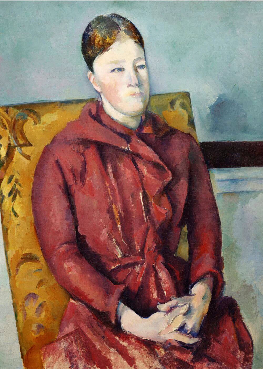 Madame CÃ©zanne in a Yellow Chair (ca. 1888â1890)