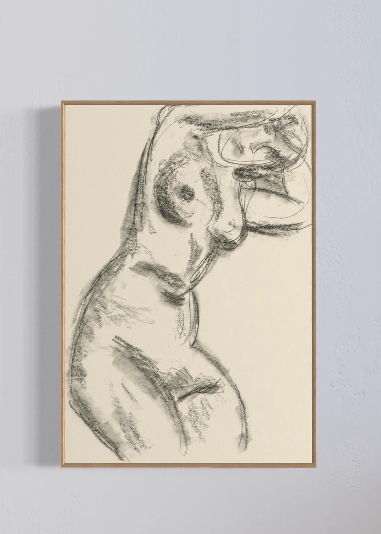 Nøgen kvinde af Leo Gestel