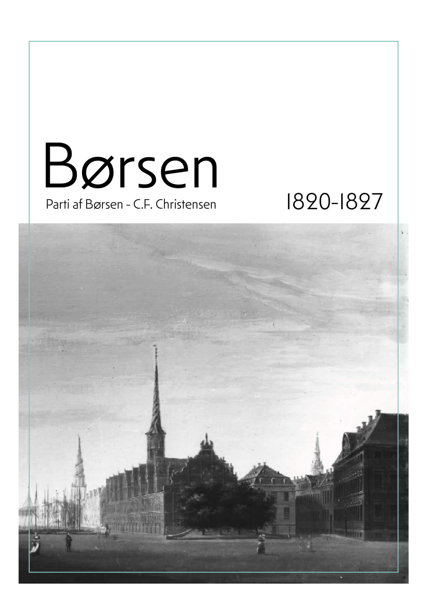 Parti af Børsen 1820