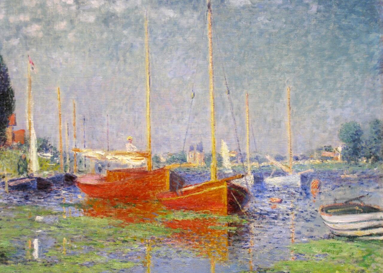 Red Boats at Argenteuil