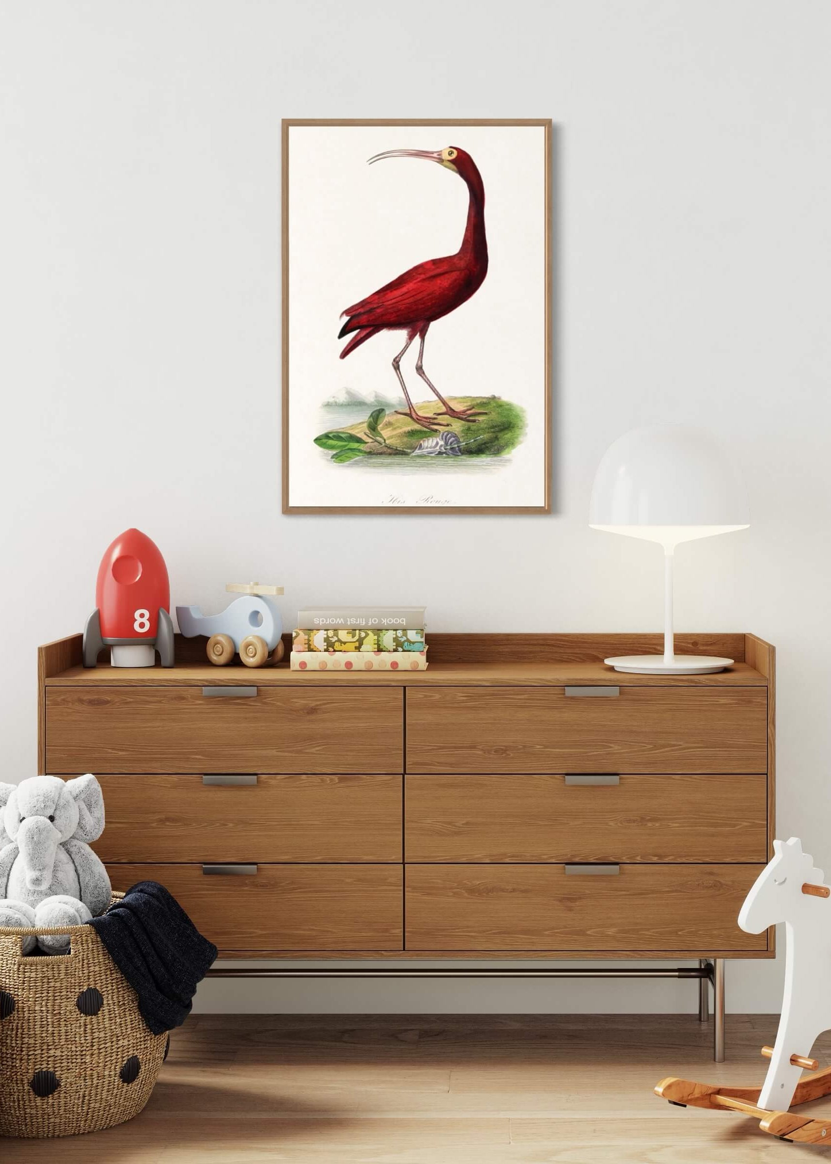 Scarlet ibis - den røde fugl