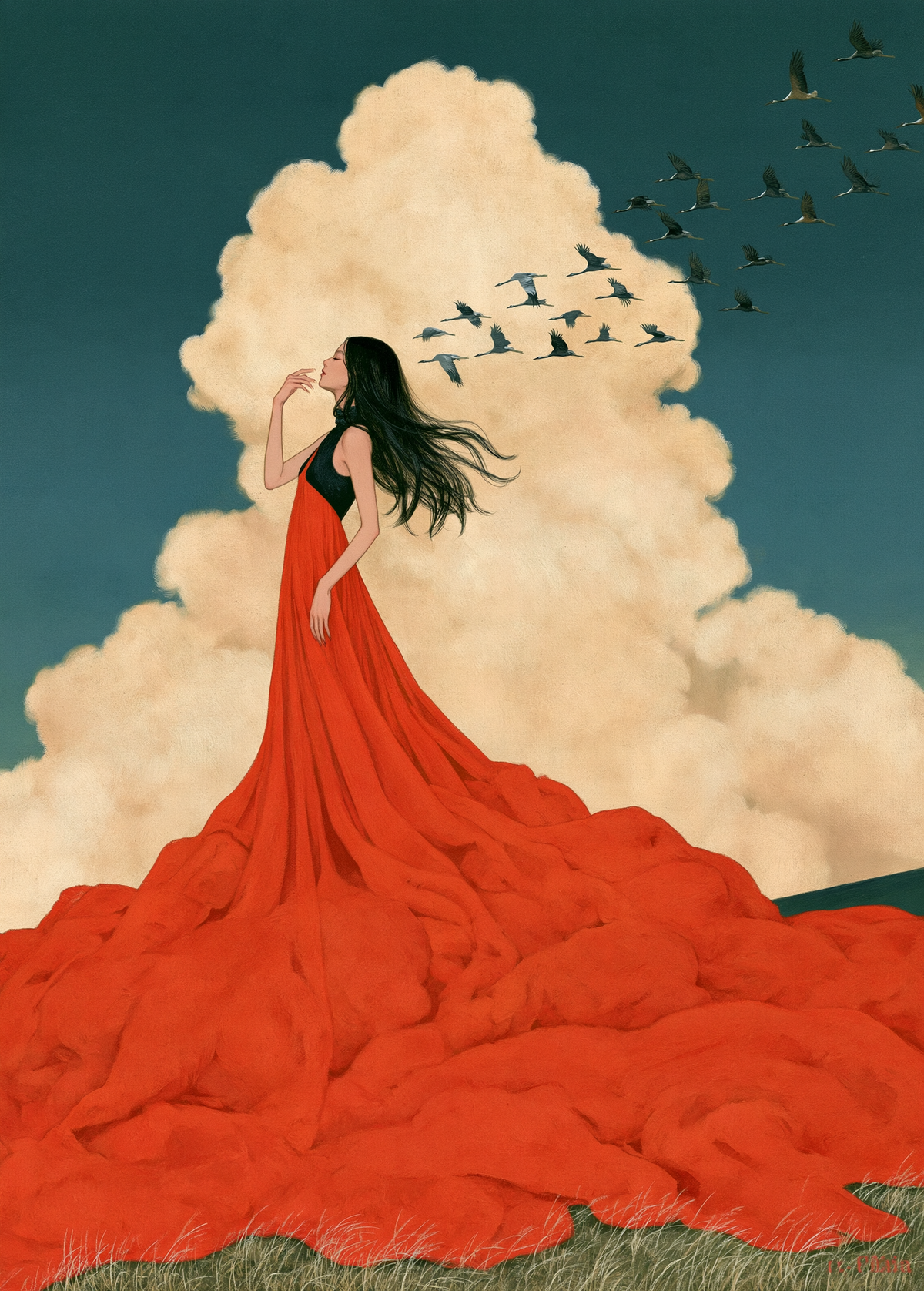 Singing the birds away