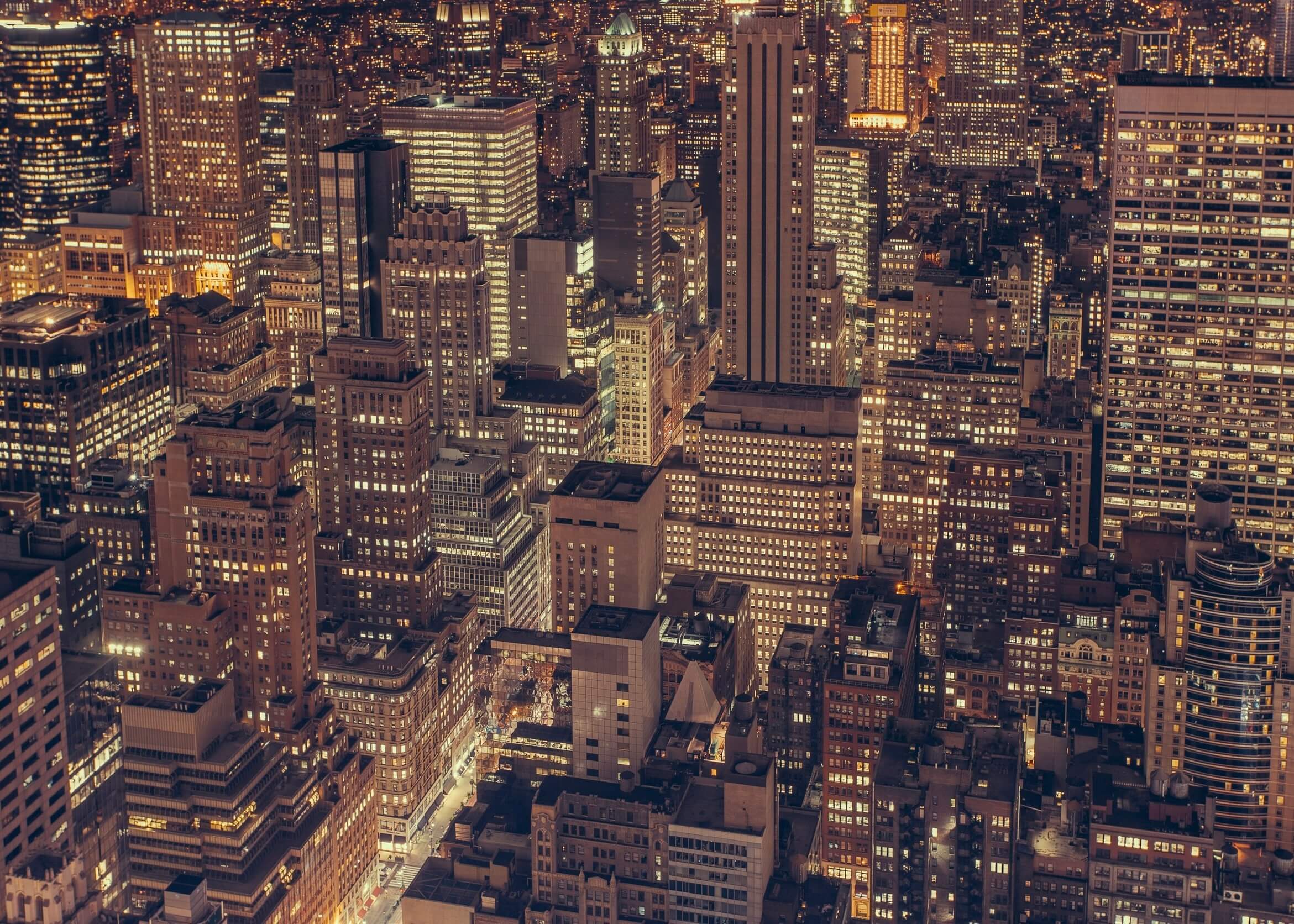 Skyline at night