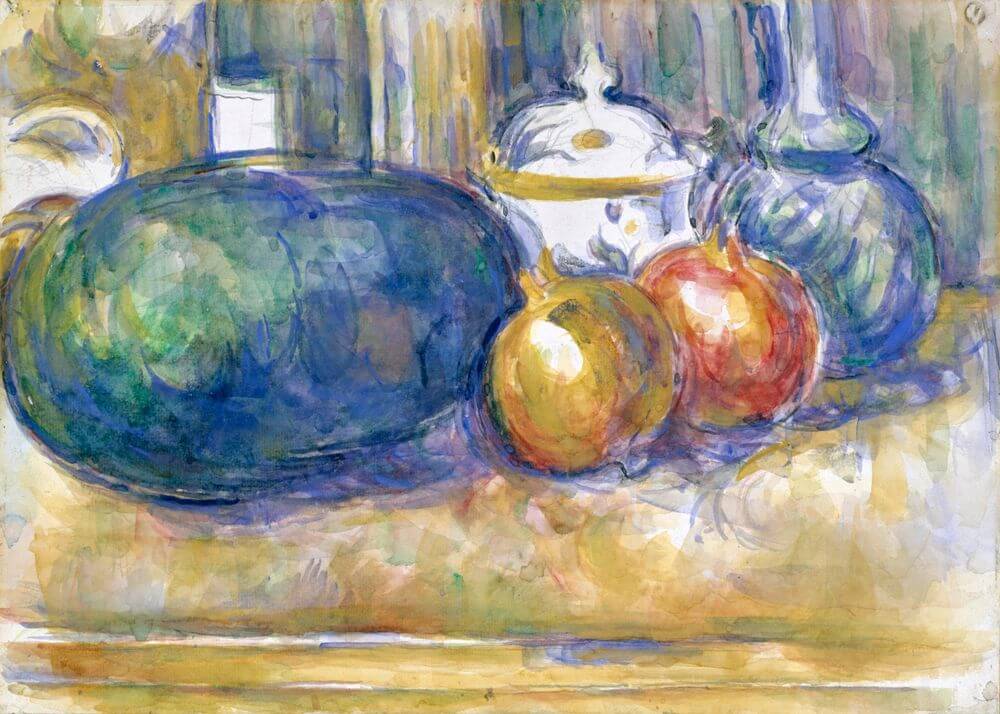 Still-Life with a Watermelon and Pomegranates (ca. 1900â1906)