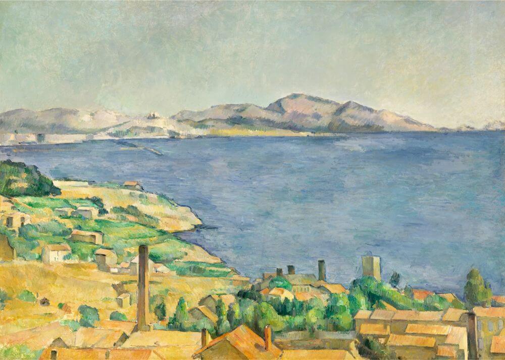 The Gulf of Marseilles Seen from L_Estaque (ca. 1885)