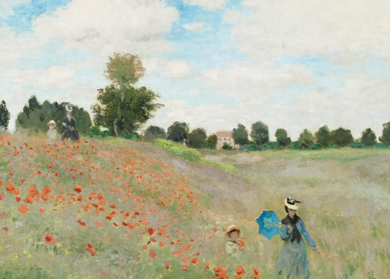 The Poppy Field near Argenteuil