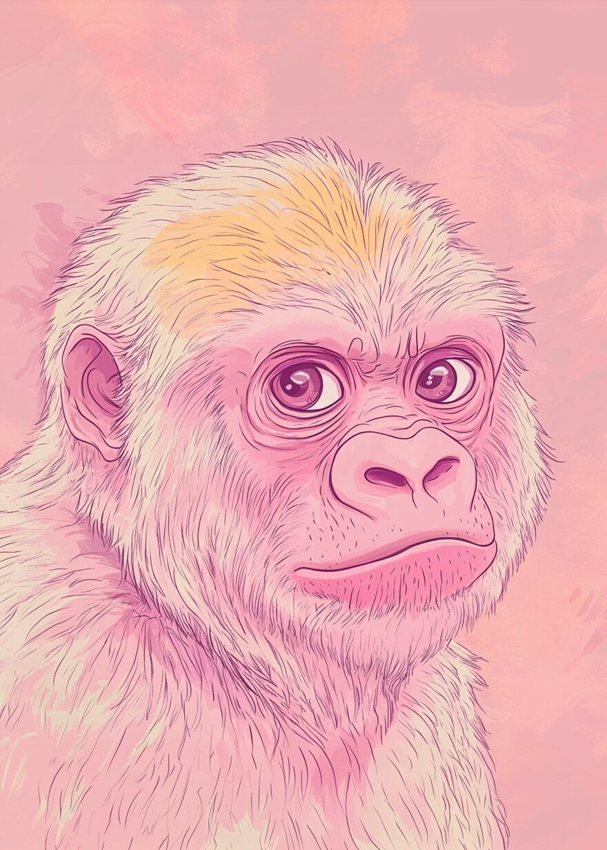 The pink monkey