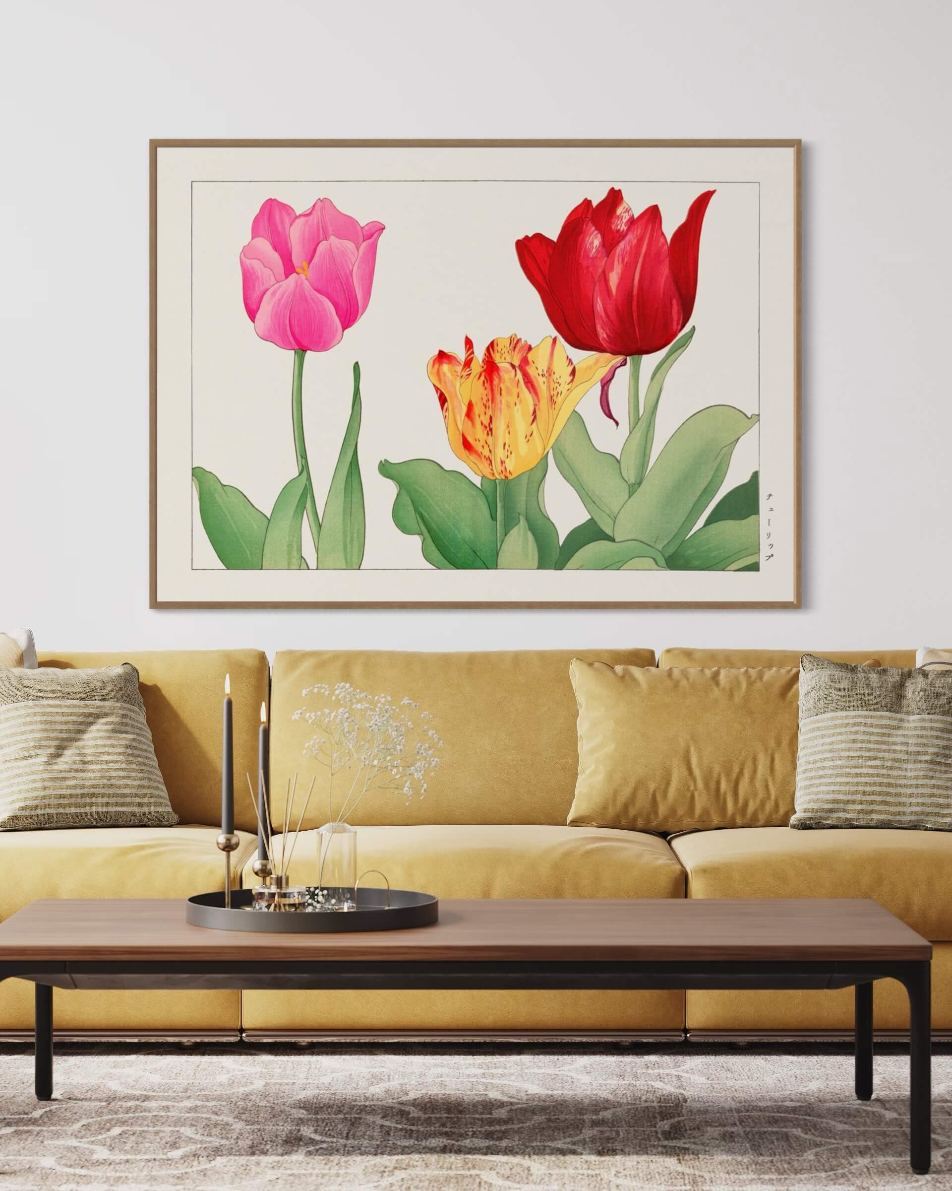 Tre tulipaner