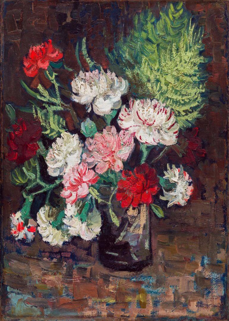 Vase with Carnations (1886)