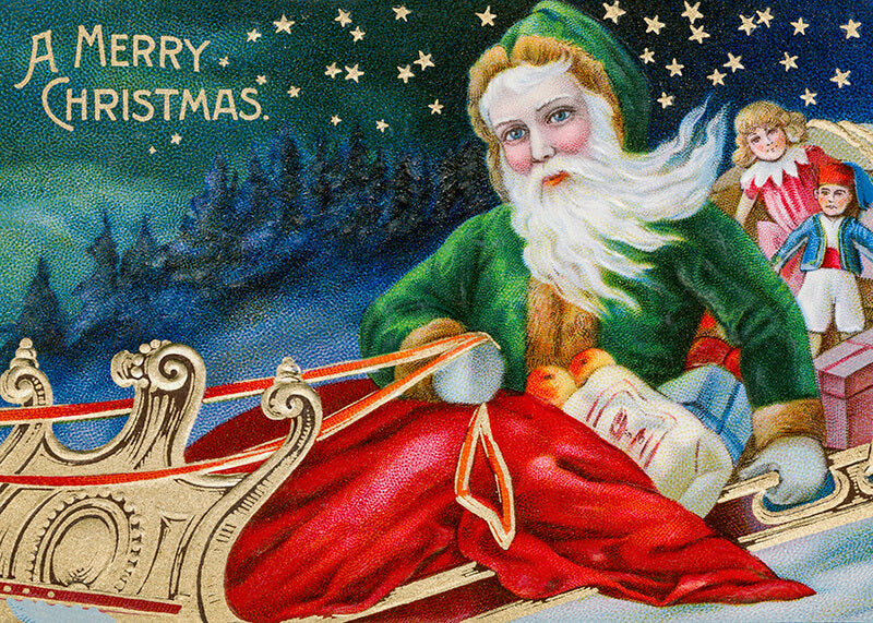 Vintage Christmas Postcard