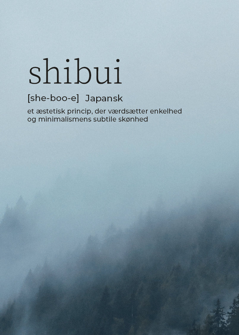 Shibui – Minimalismens skønhed