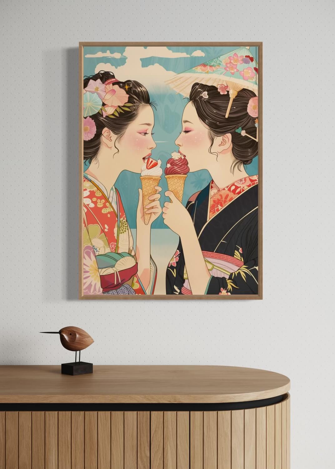 Sommerens Kys - is i Kimono