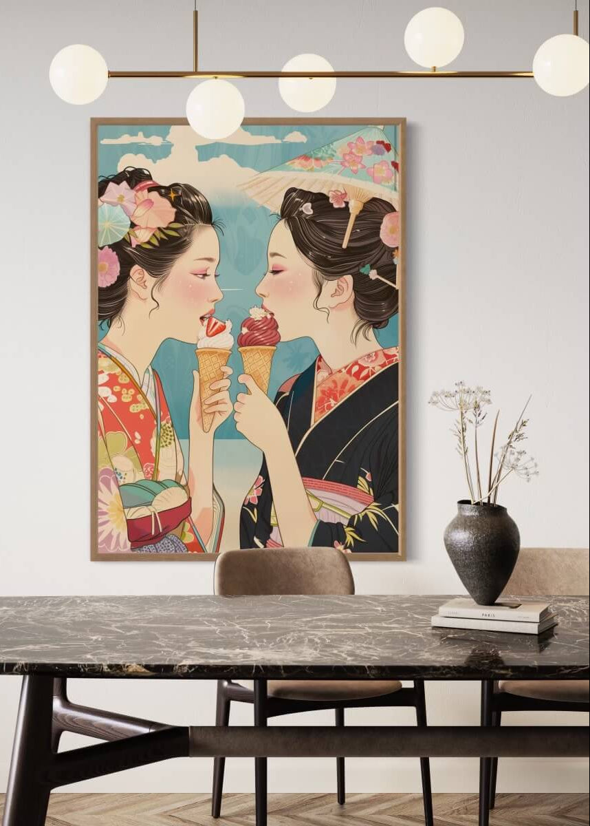 Sommerens Kys - is i Kimono