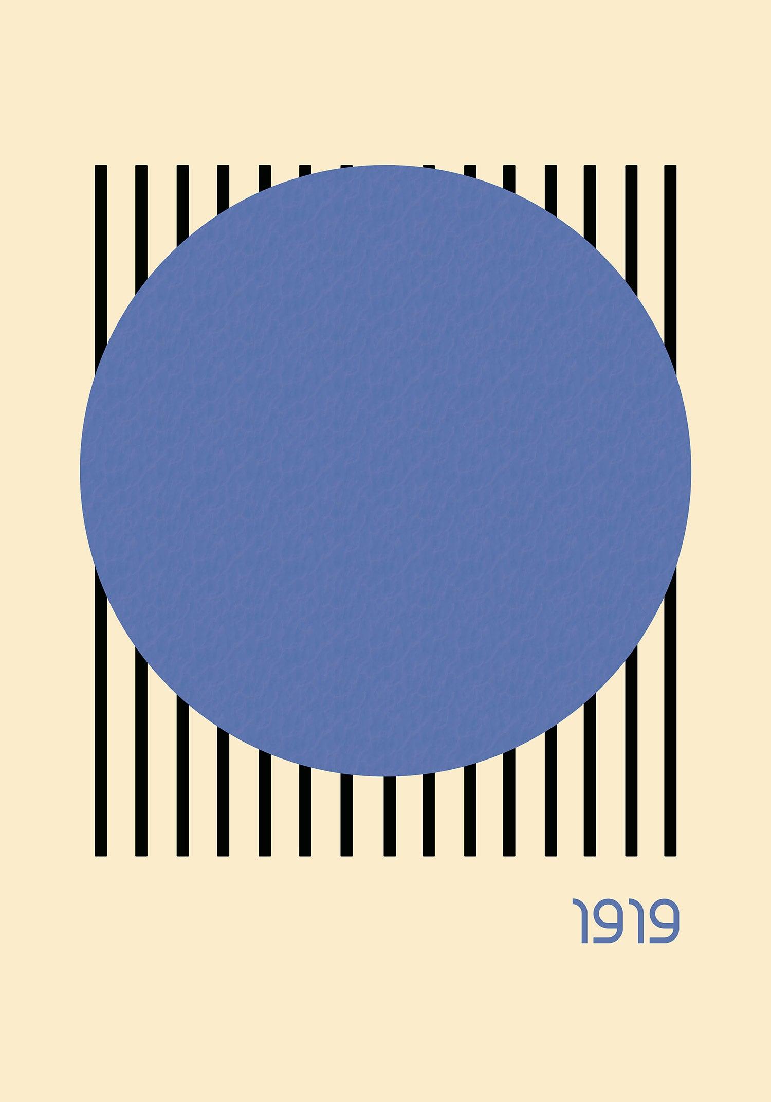 Bølge & Geometri Billedvæg