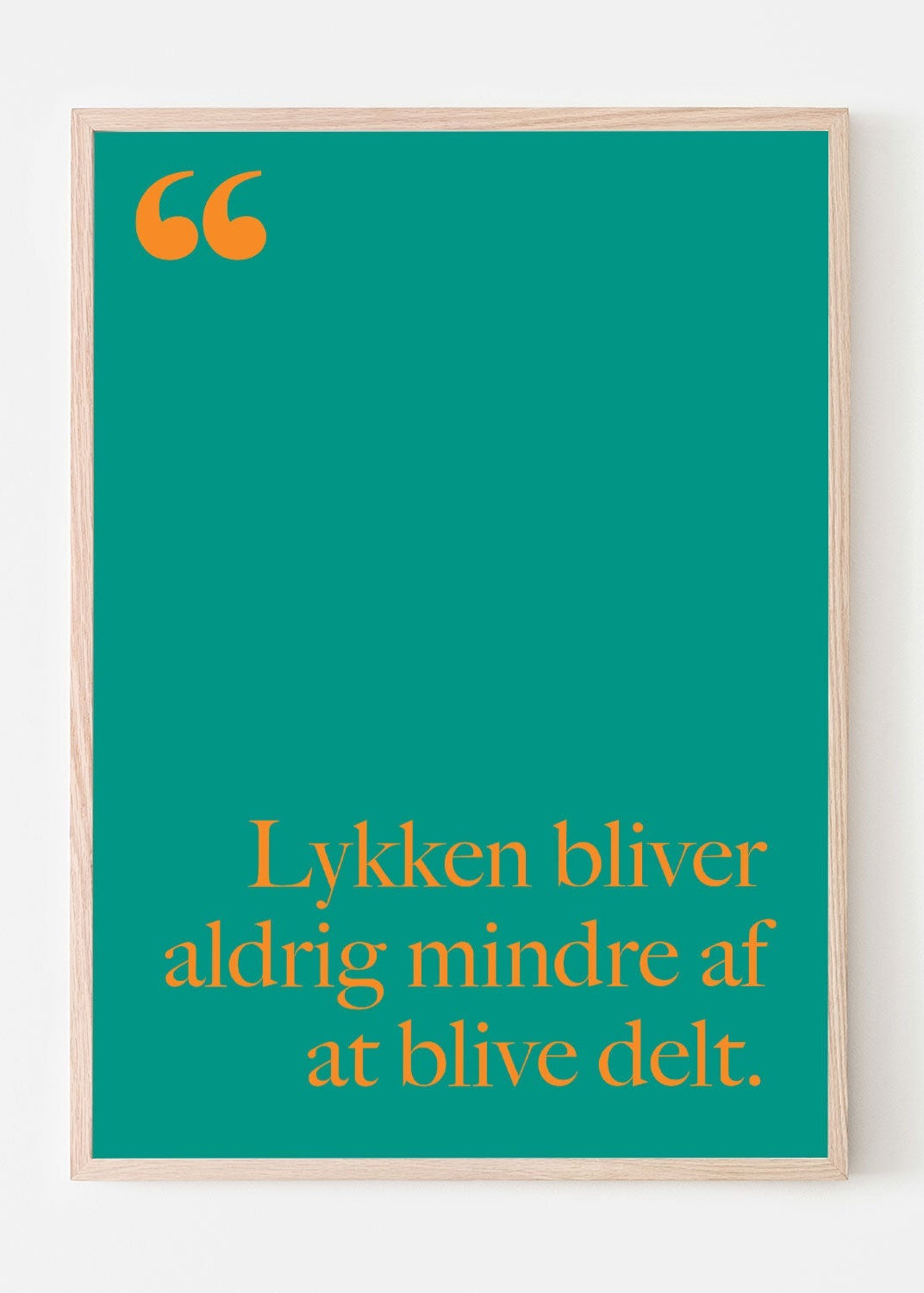 Citat plakat - The Quote Four - WeDoArt