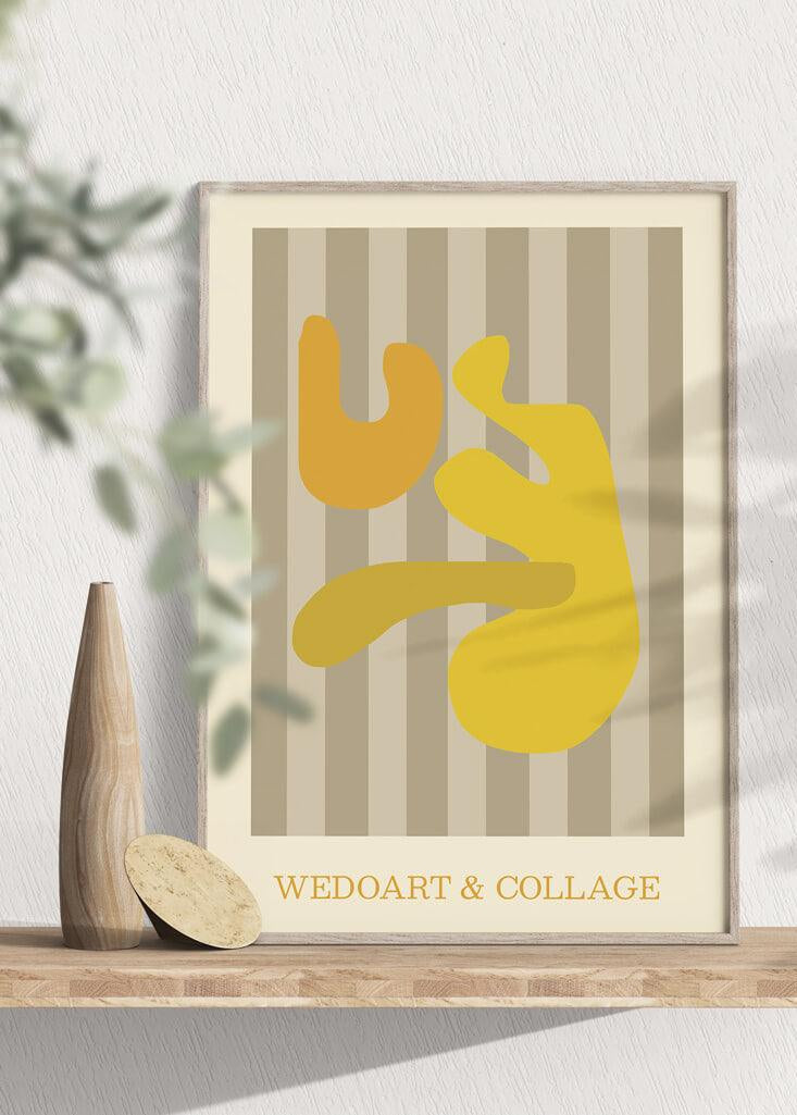 The Collage Eight - WeDoArt Shop - Grafiske plakater og billedrammer i høj kvalitet