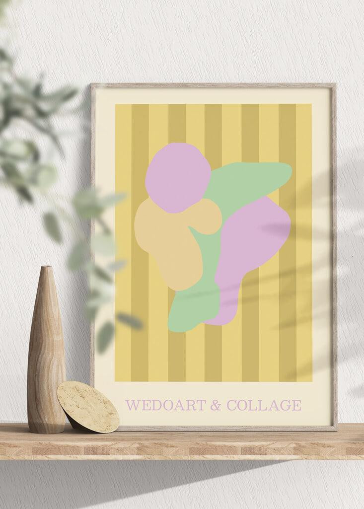 The Collage One - WeDoArt Shop - Grafiske plakater og billedrammer i høj kvalitet
