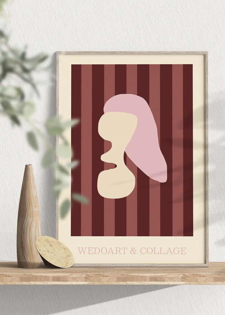 The Collage Six - WeDoArt Shop - Grafiske plakater og billedrammer i høj kvalitet