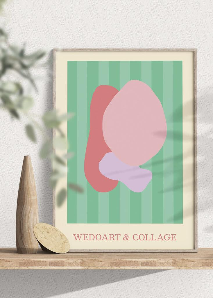 The Collage Two - WeDoArt Shop - Grafiske plakater og billedrammer i høj kvalitet