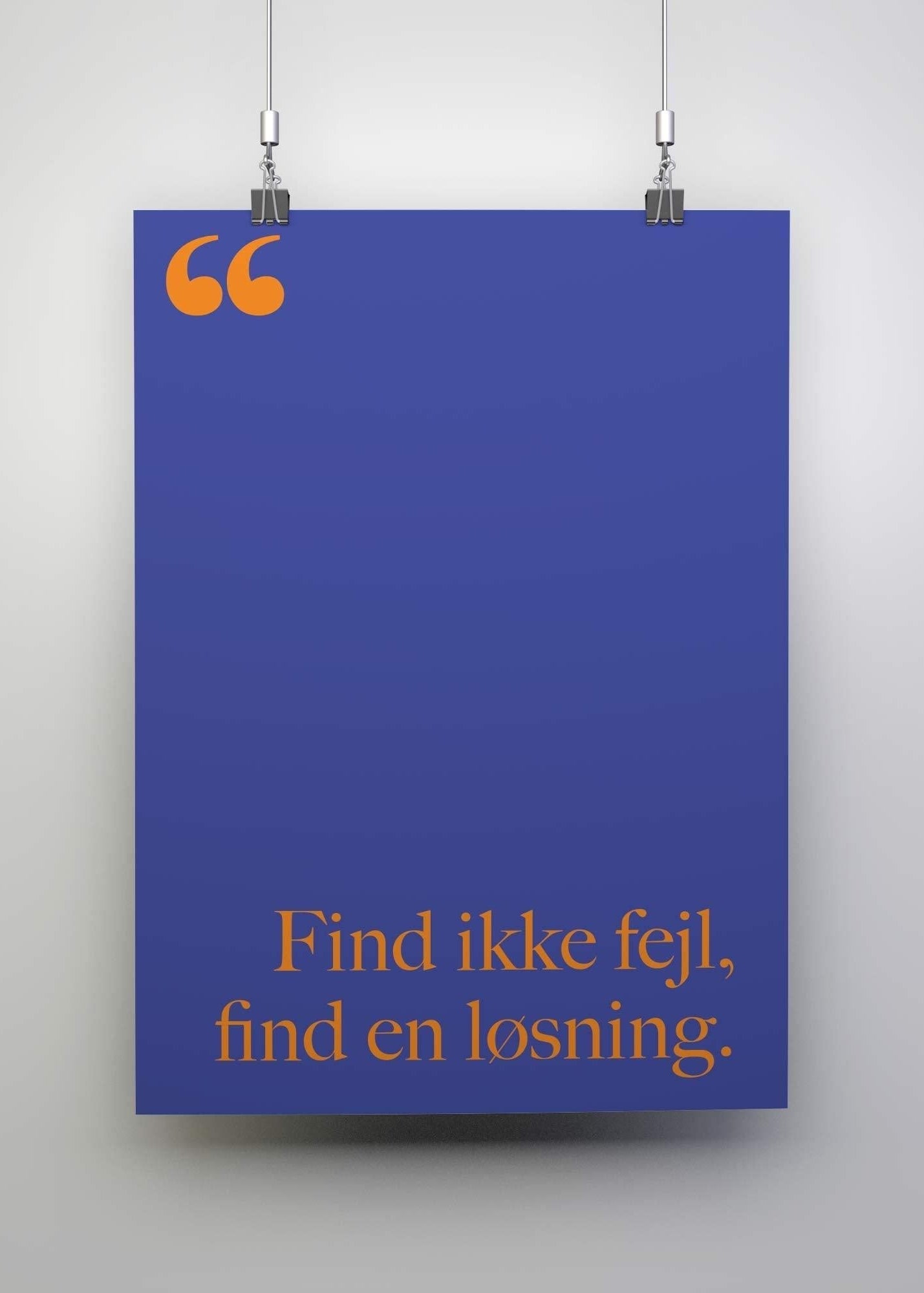 The Quote Two - WeDoArt Shop - Grafiske plakater og billedrammer i høj kvalitet